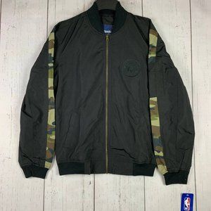 Philadelphia 76ers NBA‎ JH Design Medium Black Varsity Jacket New Men